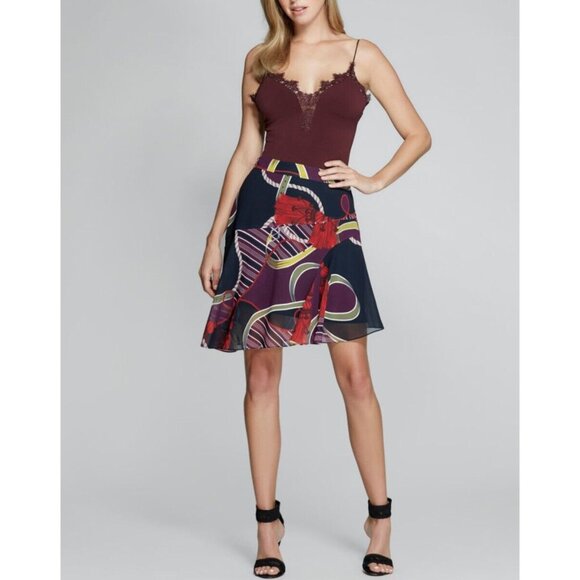 Guess Marciano Women's Treasure Trove Skirt Size L - Picture 3 of 3